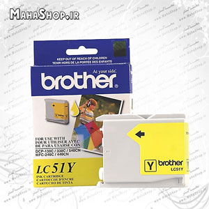 کارتریج فابریک Brother LC51 Yellow